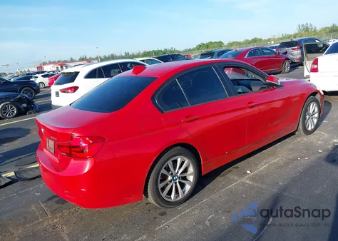 2017 BMW 320I из США, поврежденный, VIN WBA8E1G38HNU16223